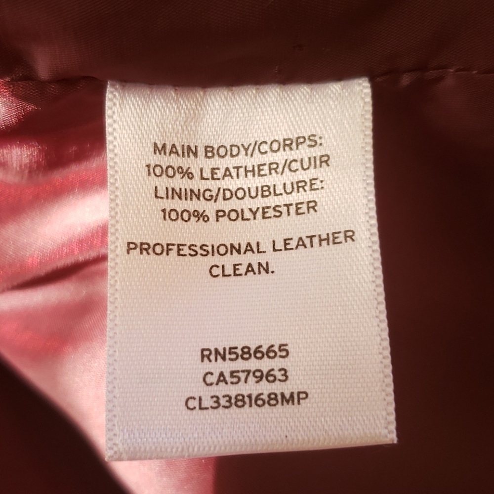 Leather jacket S/P - Picture 7 of 12